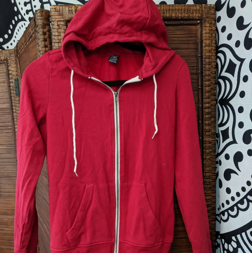 Zip up hoodie